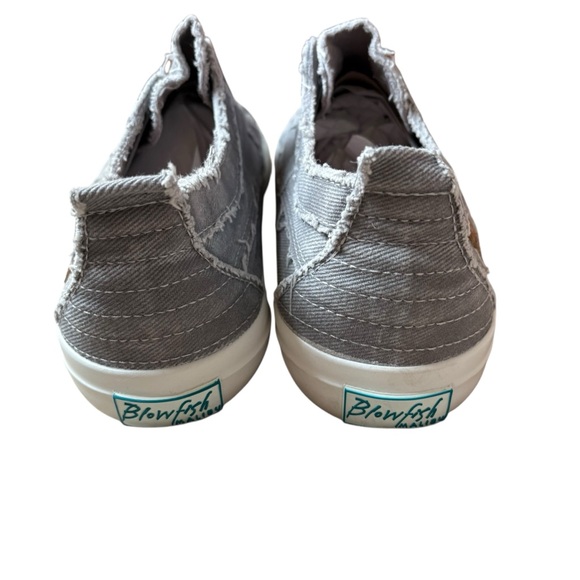 Blowfish Play Light Gray Hipster Twill Sneakers NWT Size 11 - Picture 3 of 9
